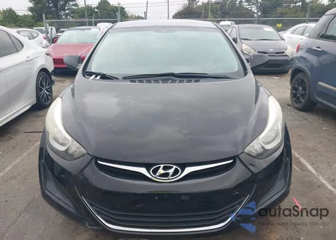 2016 Hyundai Elantra Se from USA, damaged, VIN 5NPDH4AE2GH668598